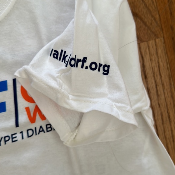 NWOT JDRF Type 1 Diabetes Walk Shirt - Picture 3 of 4
